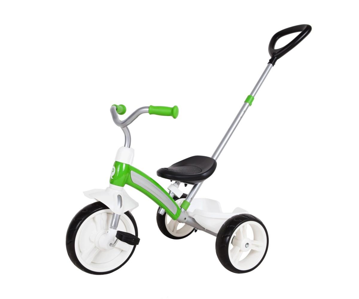 Tricycle Qplay Elite Plus vert - cadre métal