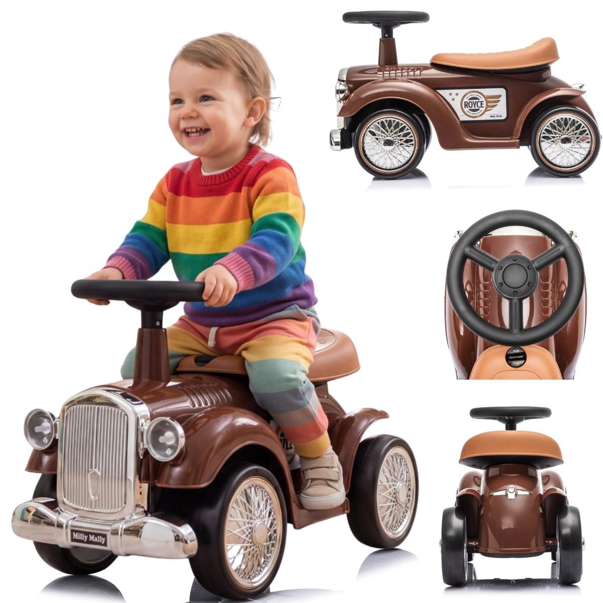 Porteur Milly Mally Royce Choco - style rétro