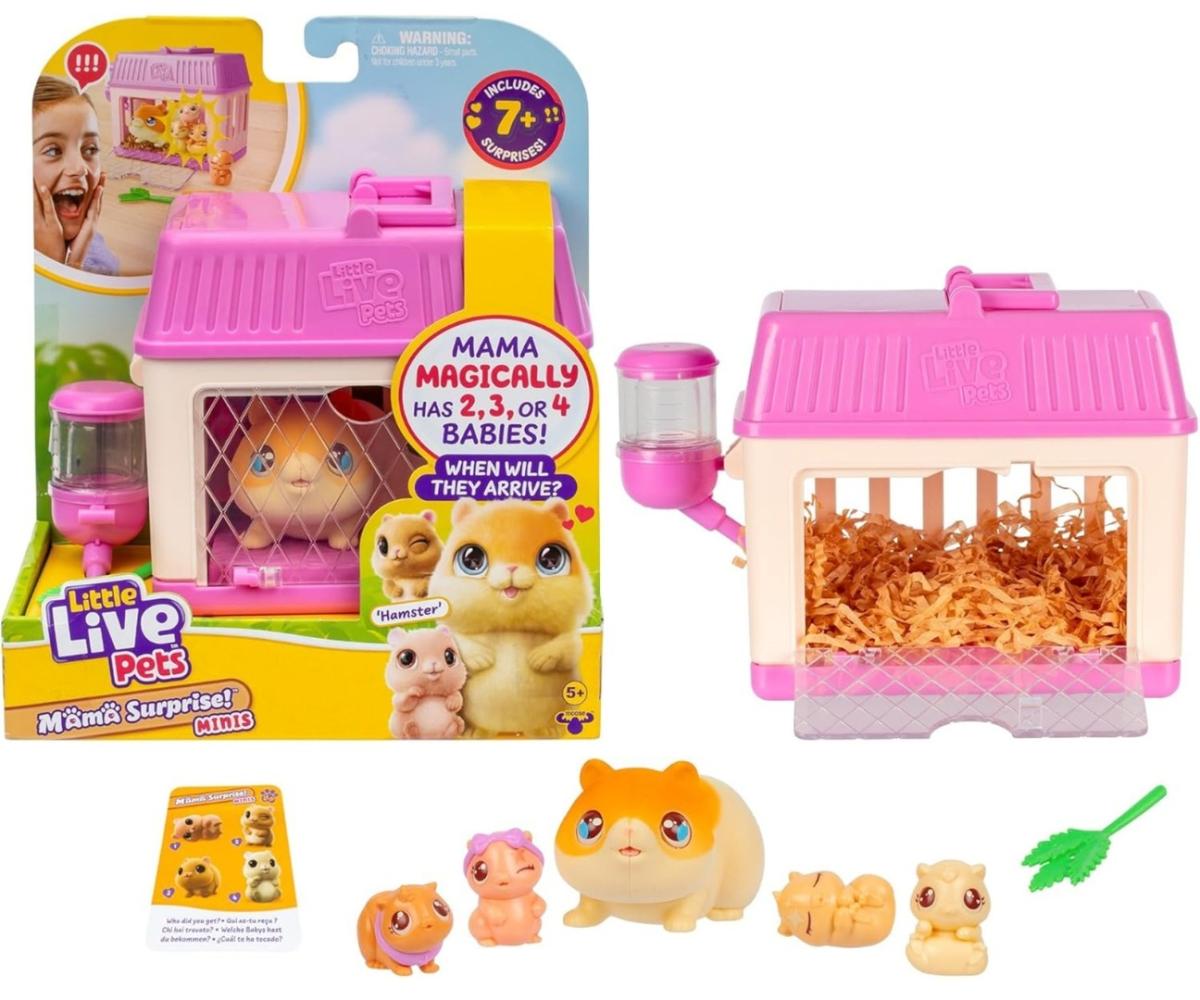 Peluche interactive Little Live Pets Moose 26626 Mama Surprise Minis - hamster