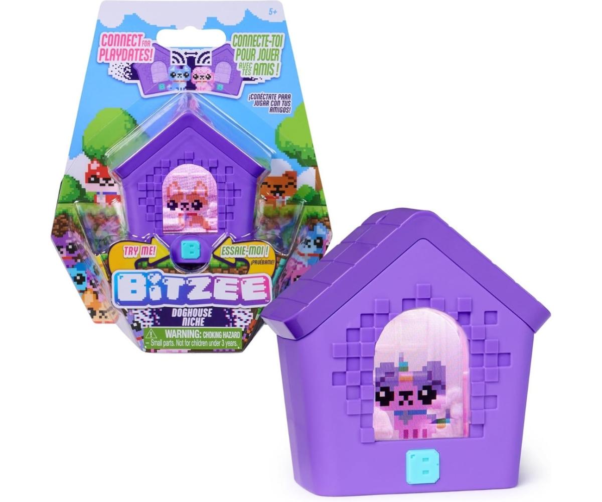 Animal interactif Spin Master 6072386 Bitzee Doghouse - niche numérique