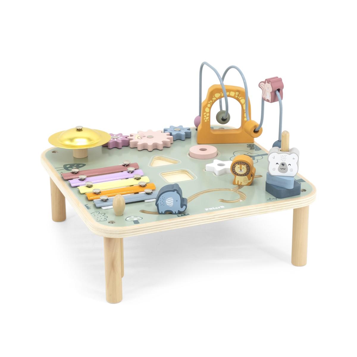 Table musicale Viga 44083 PolarB - table d'éveil en bois