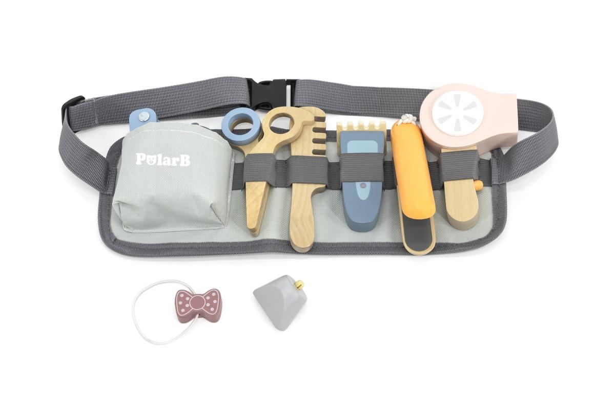 Coffret coiffeur Viga 44201 PolarB - accessoires en bois