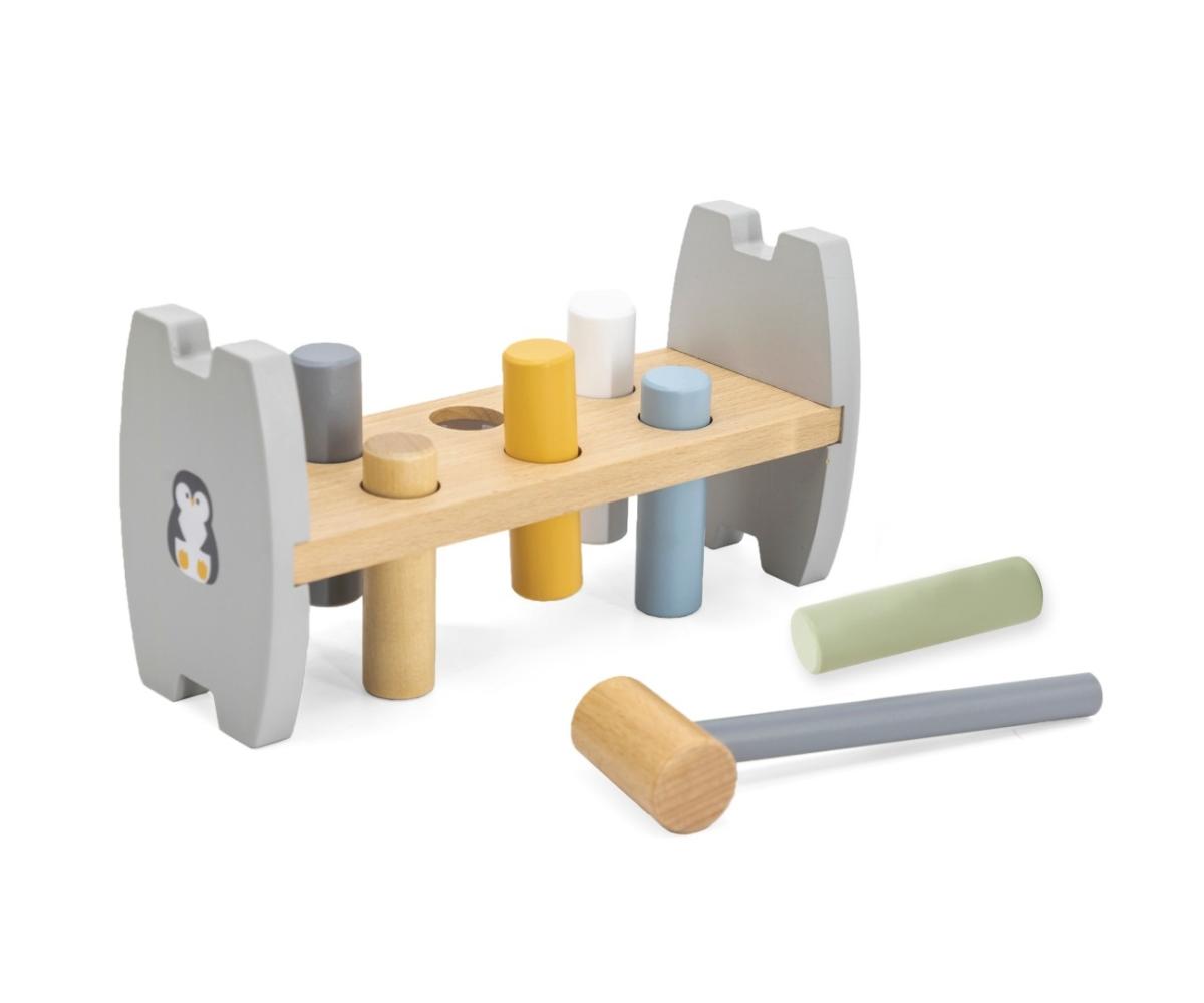Jeu de marteau Viga 44207 PolarB - pingouin à chevilles