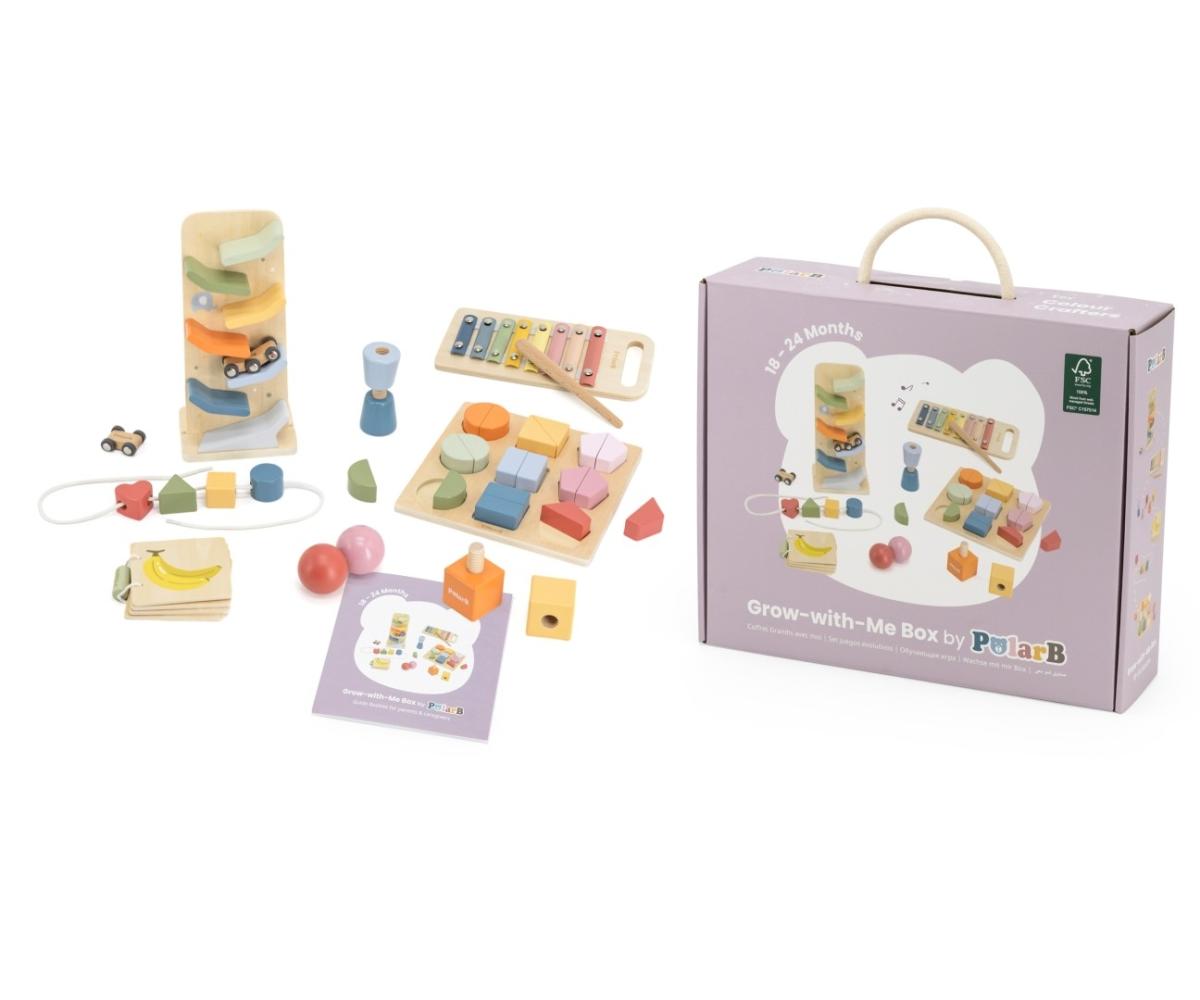 Jouet d'éveil Viga 44264 PolarB Grow with Me - explorateurs manuels FSC
