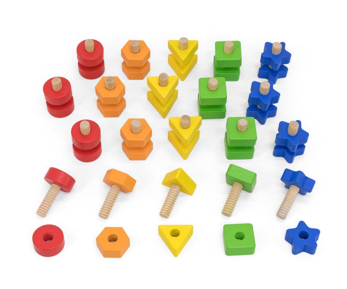 Jeu de vis et écrous Viga 44694 - 40 pièces sensorielles