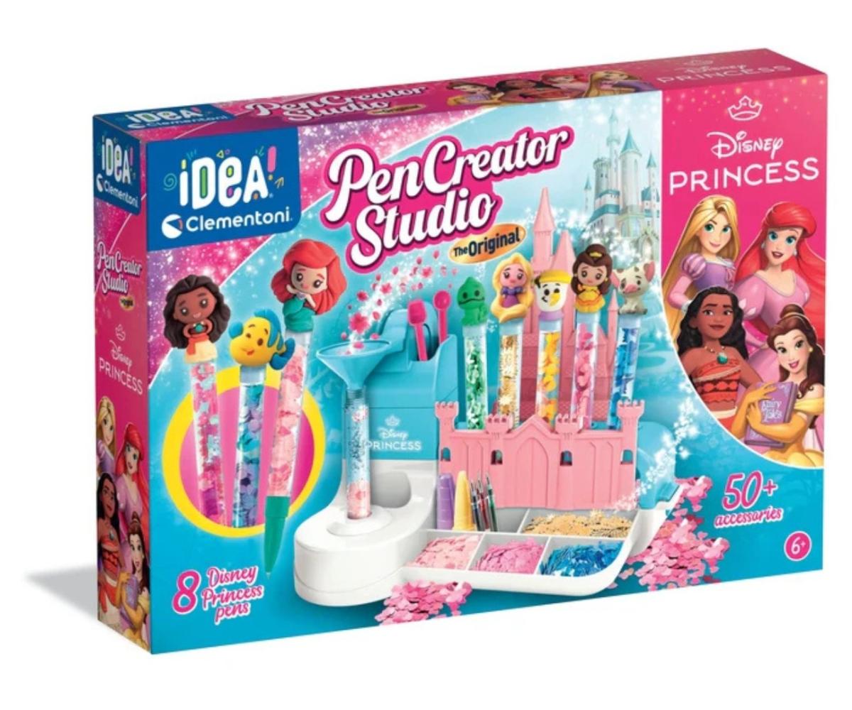 Coffret créatif Clementoni 18210 Idea - fabrique de stylos Princesses