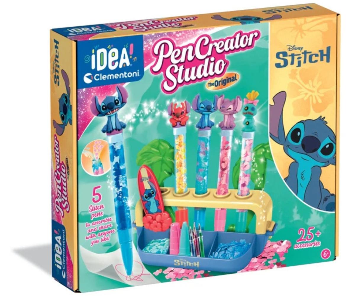 Coffret créatif Clementoni 18218 Idea - fabrique de stylos Stitch