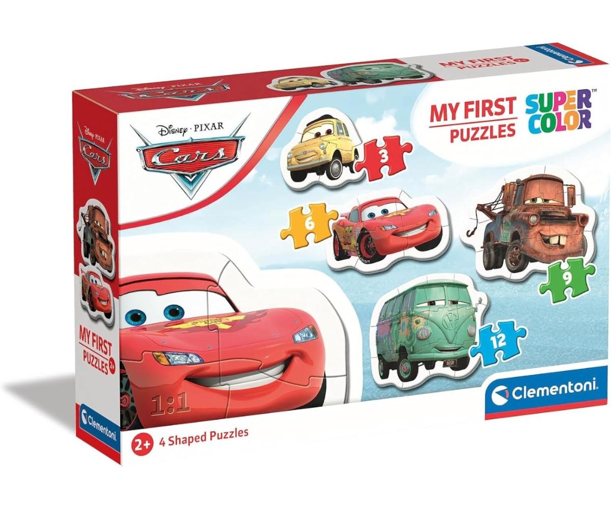 Puzzles Clementoni 20804 Mes premiers puzzles Cars - 4 puzzles évolutifs