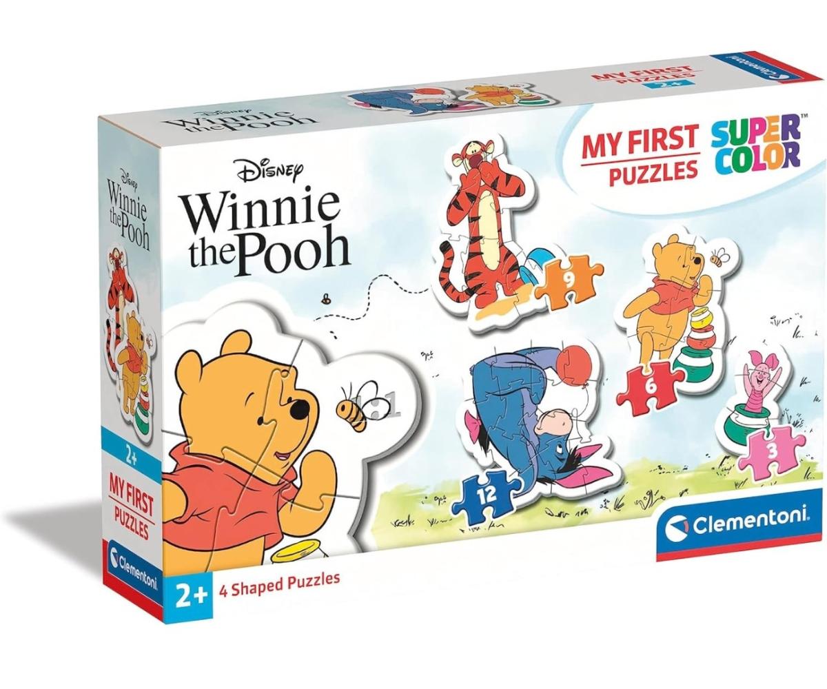 Puzzles Clementoni 20820 Mes premiers puzzles Winnie l'Ourson - 4 puzzles évolutifs
