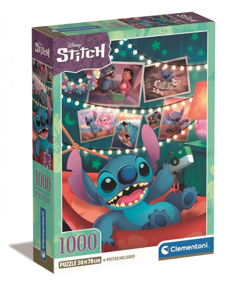 Puzzle Clementoni 39793 Disney Stitch - 1000 pièces