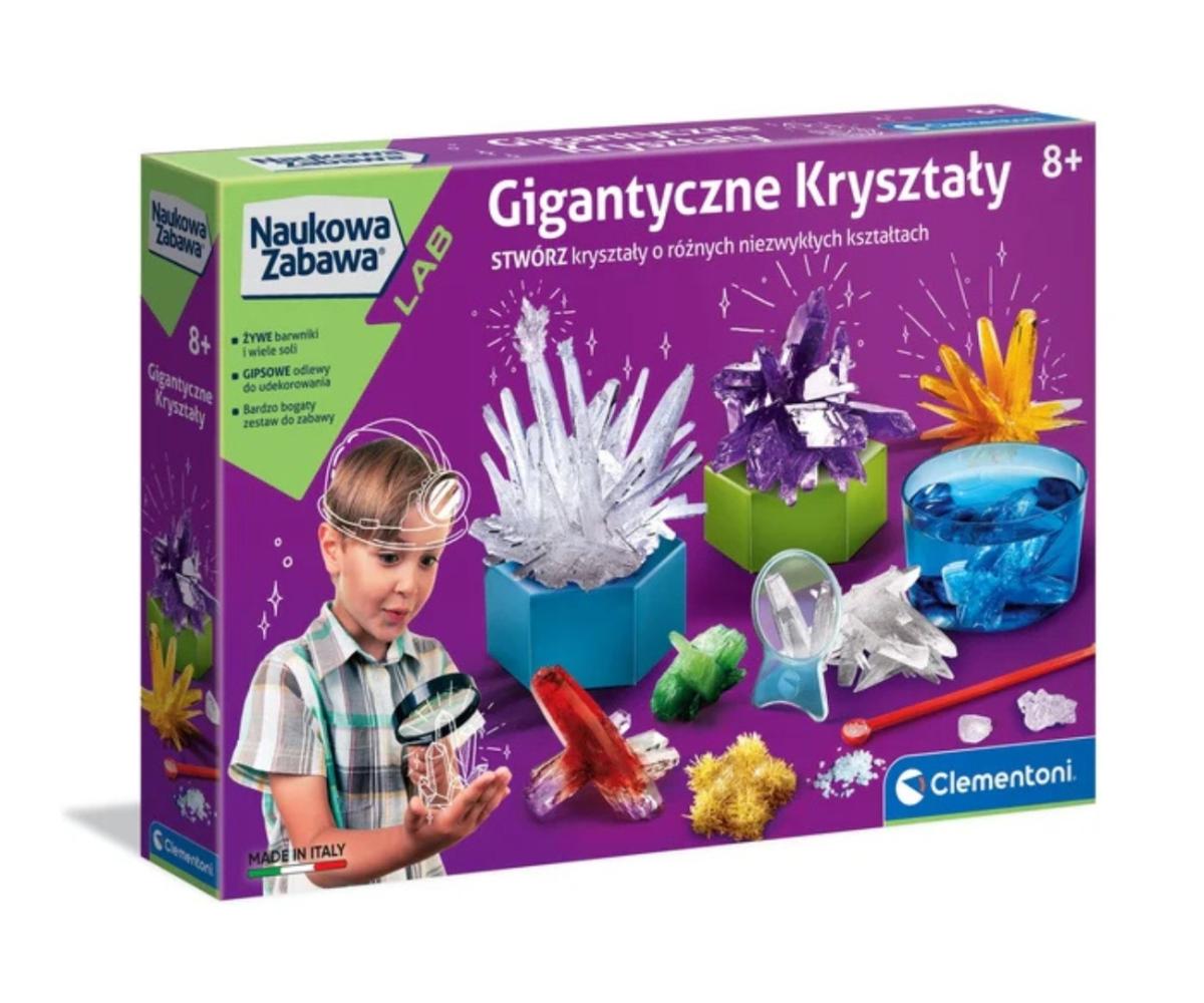 Coffret scientifique Clementoni 50106 Science & Jeu - cristaux géants