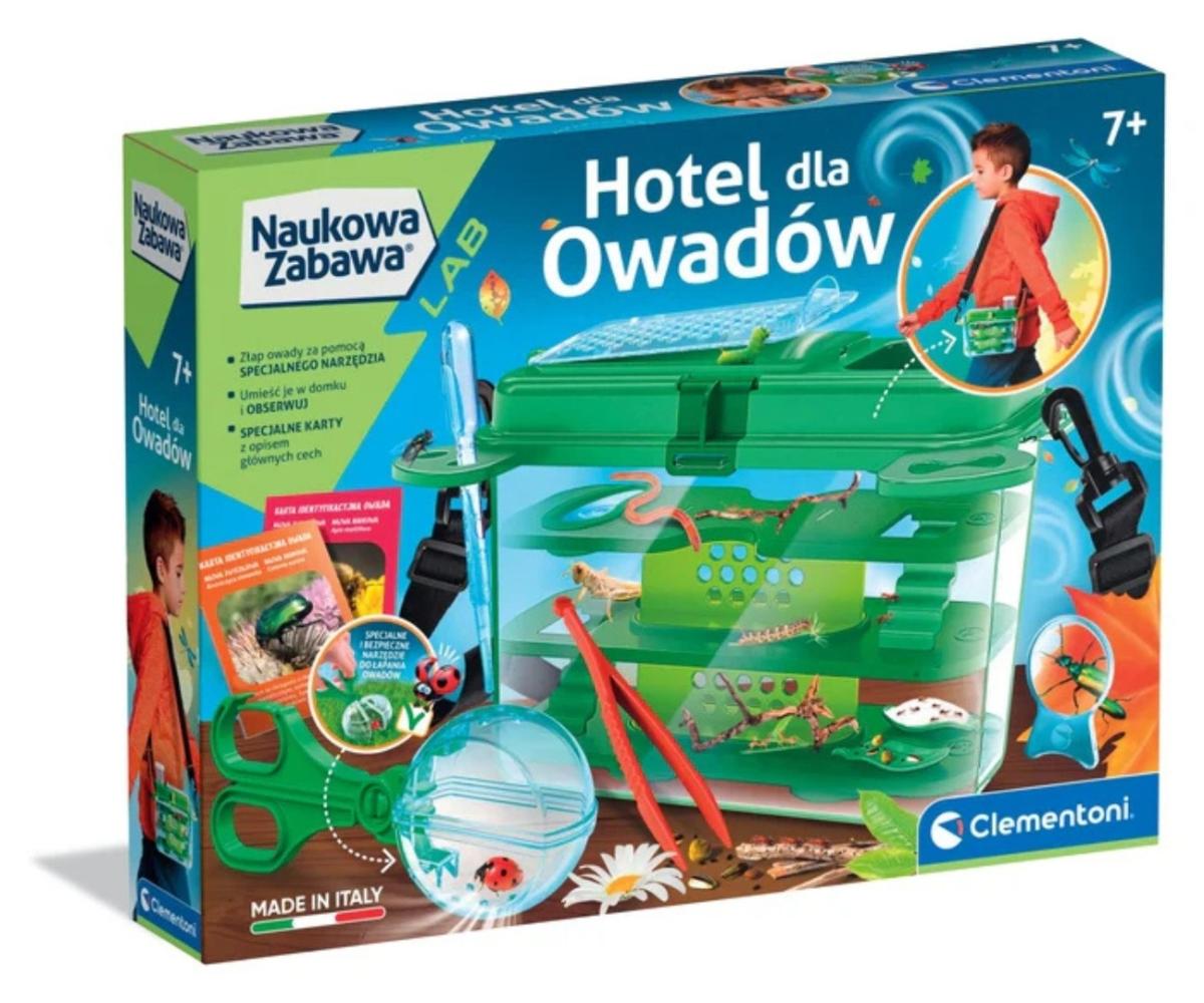 Coffret scientifique Clementoni 50399 Science & Jeu - hôtel à insectes