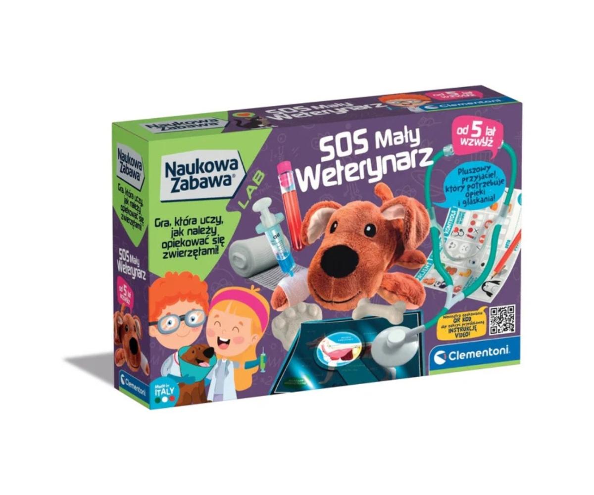 Coffret scientifique Clementoni 50712 Science & Jeu - S.O.S petit vétérinaire