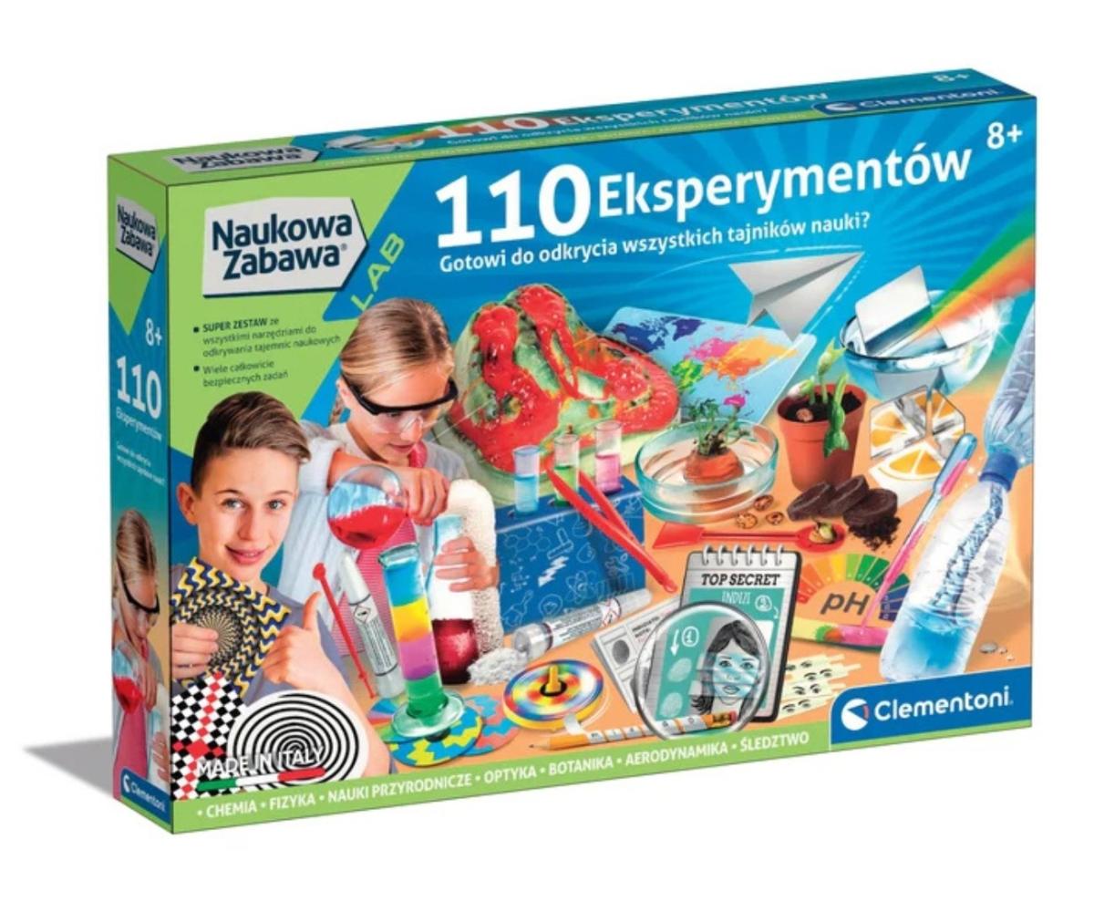 Coffret scientifique Clementoni 50720 Science & Jeu - 110 expériences