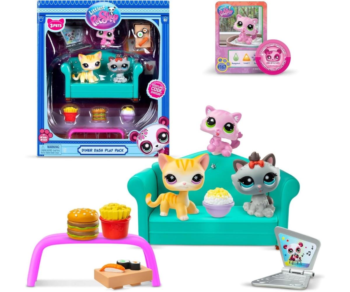Figurines Littlest Pet Shop Hasbro 00636 - coffret Diner