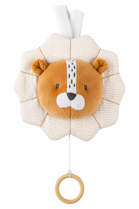 Boite a musique tete lion - noukies