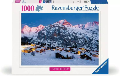 Puzzle 1000 pièces - L‘Oberland Bernois, Mürren