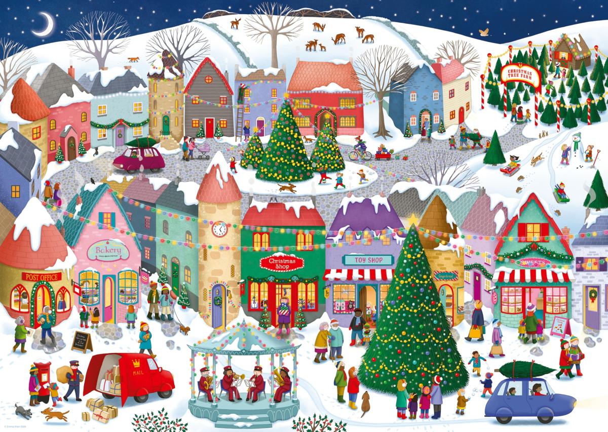 Puzzle 1000 pièces - Dresde à l'aube