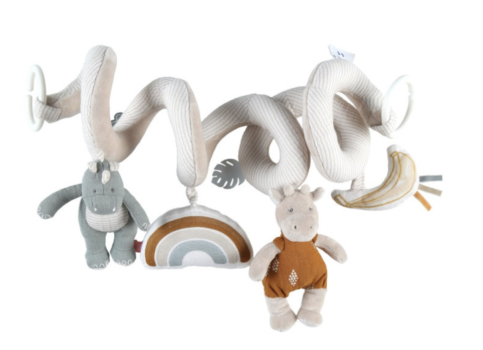Spirale activite - dinosaure et vache - noukies