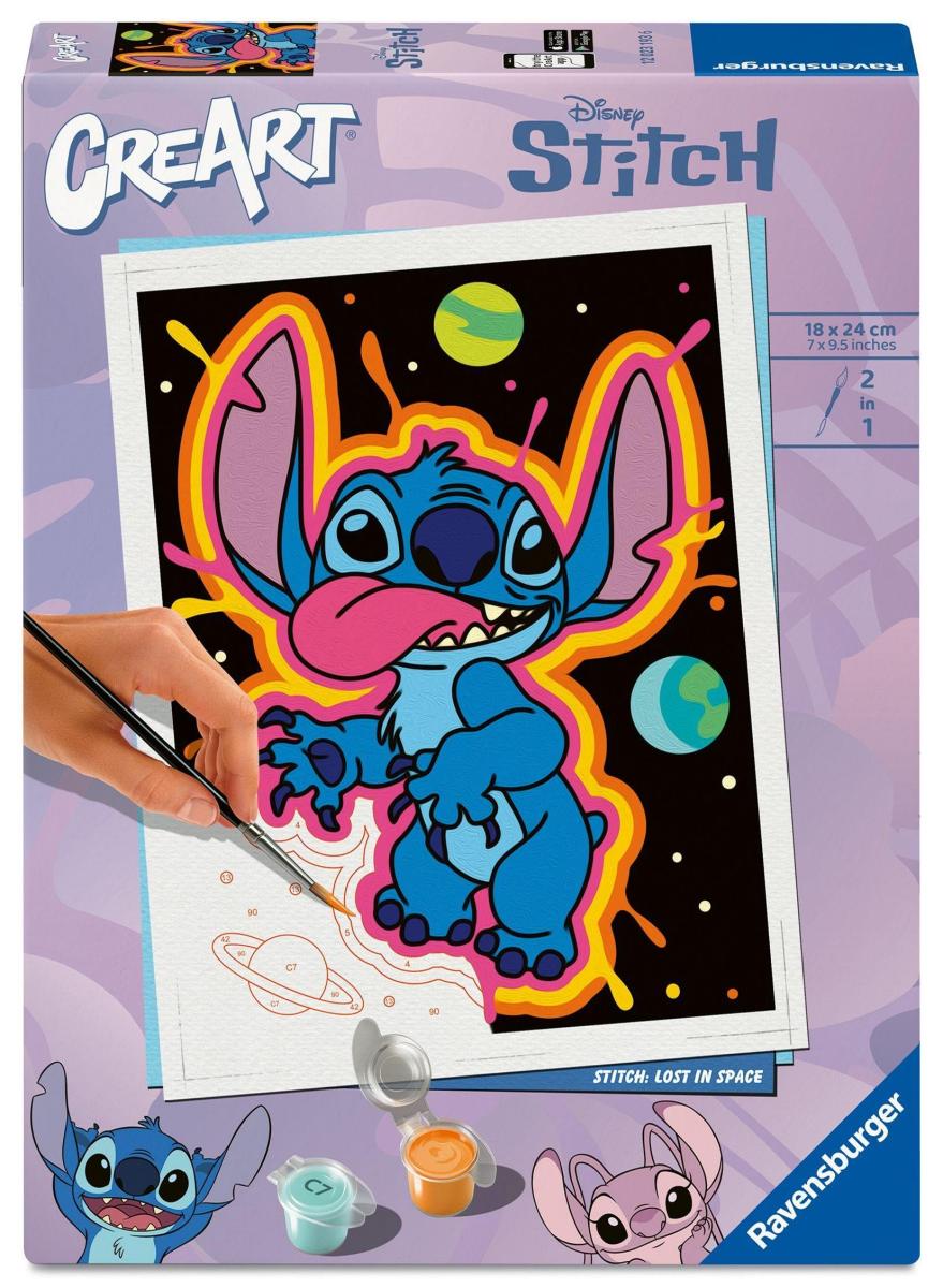 CreArt 18x24cm Stitch dans l'espace