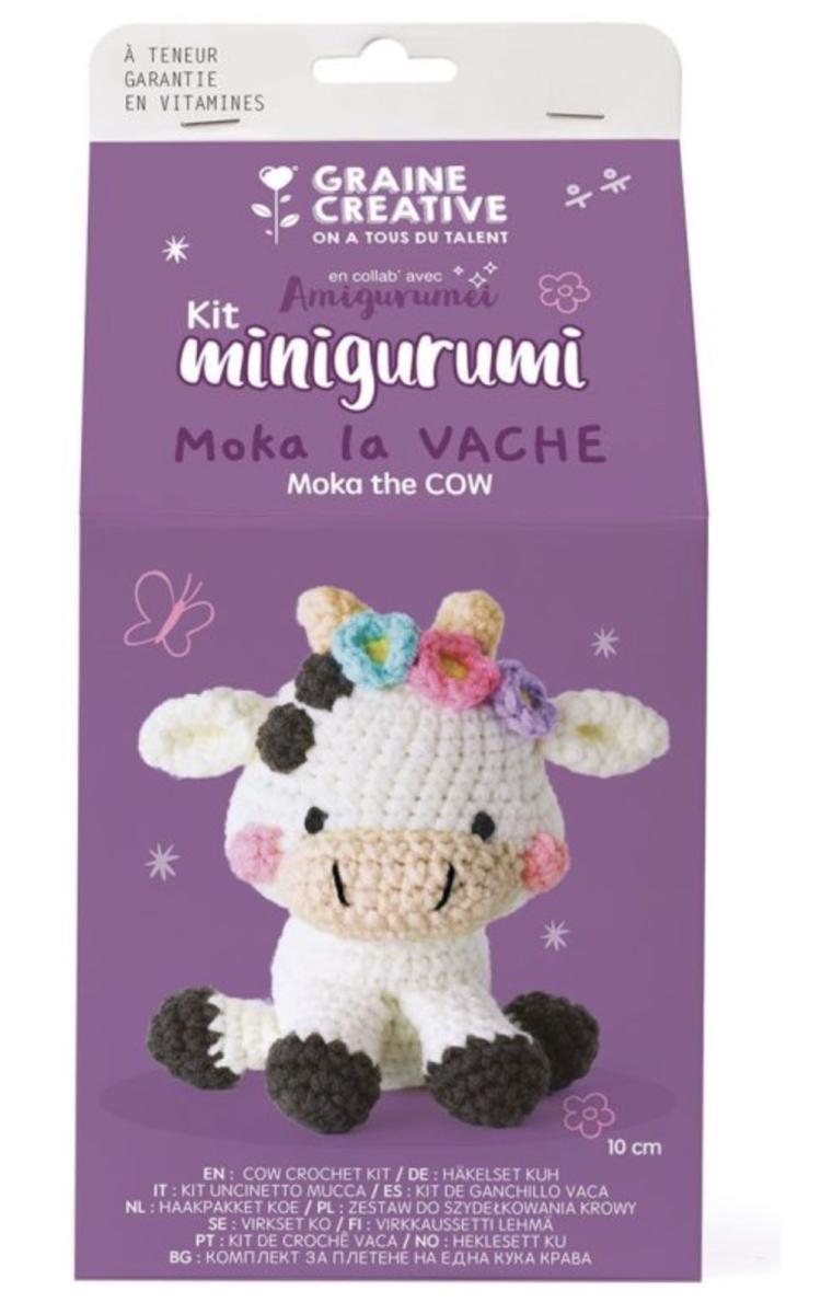 Kit crochet Minigurumi - Vache