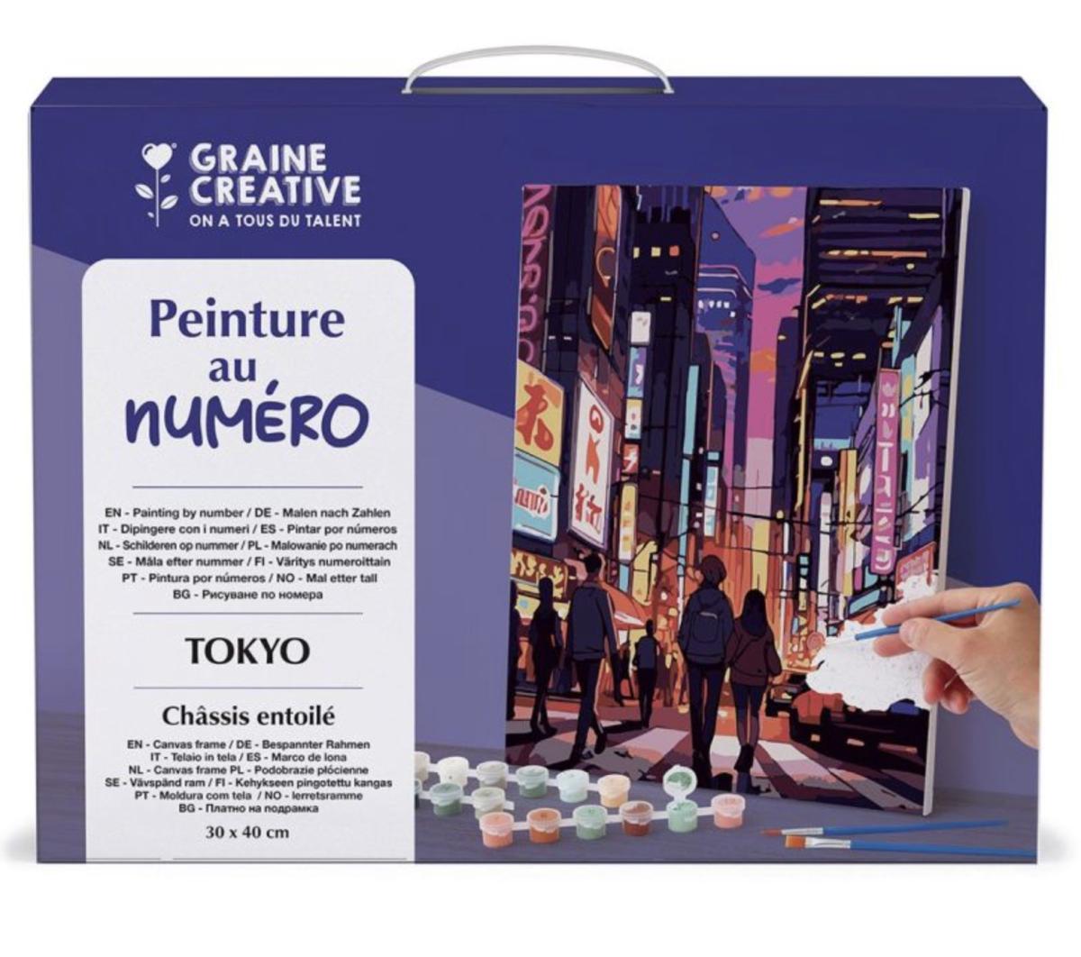 Peinture au numero - Tokyo