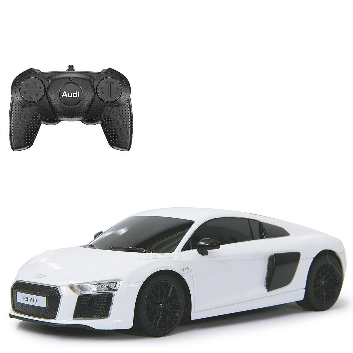 Voiture télécommandée Audi R8 2015 1:24 blanc 2,4GHz