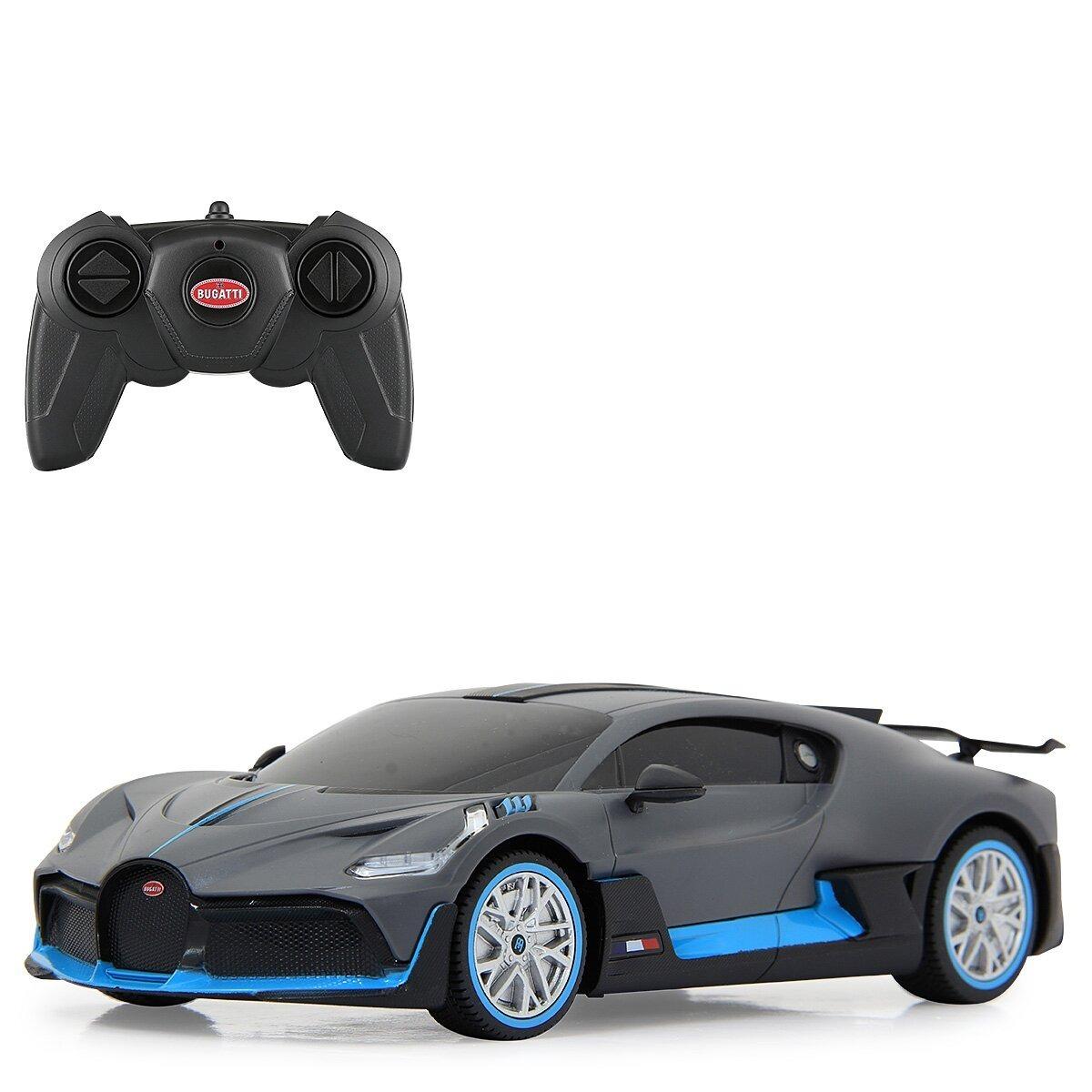 Voiture télécommandée Bugatti DIVO 1:24 gris 2,4GHz