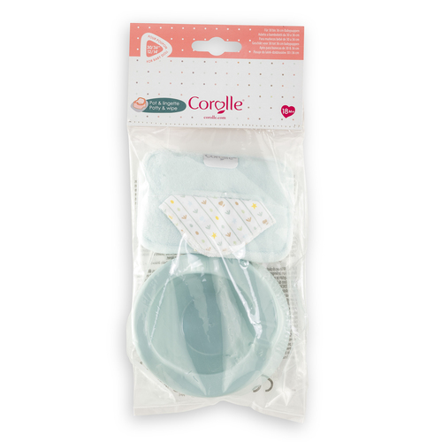 accessoirs BB30/36 POT & LINGETTE - ÉTOILES - corolle