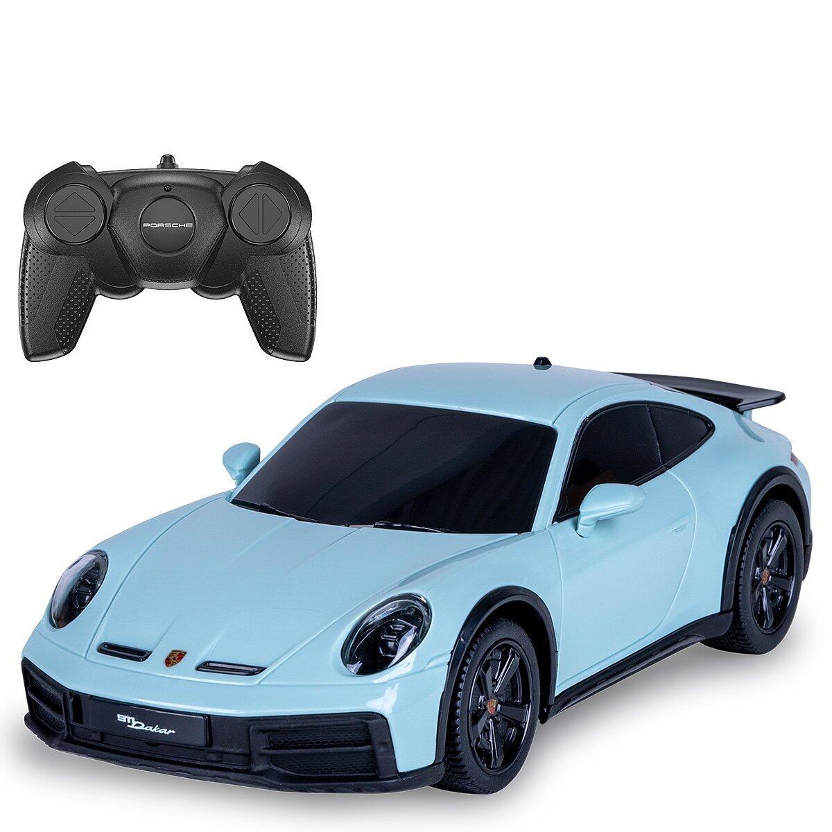 Voiture télécommandée Porsche 911 Dakar 1:24 vert ombré 2,4GHz