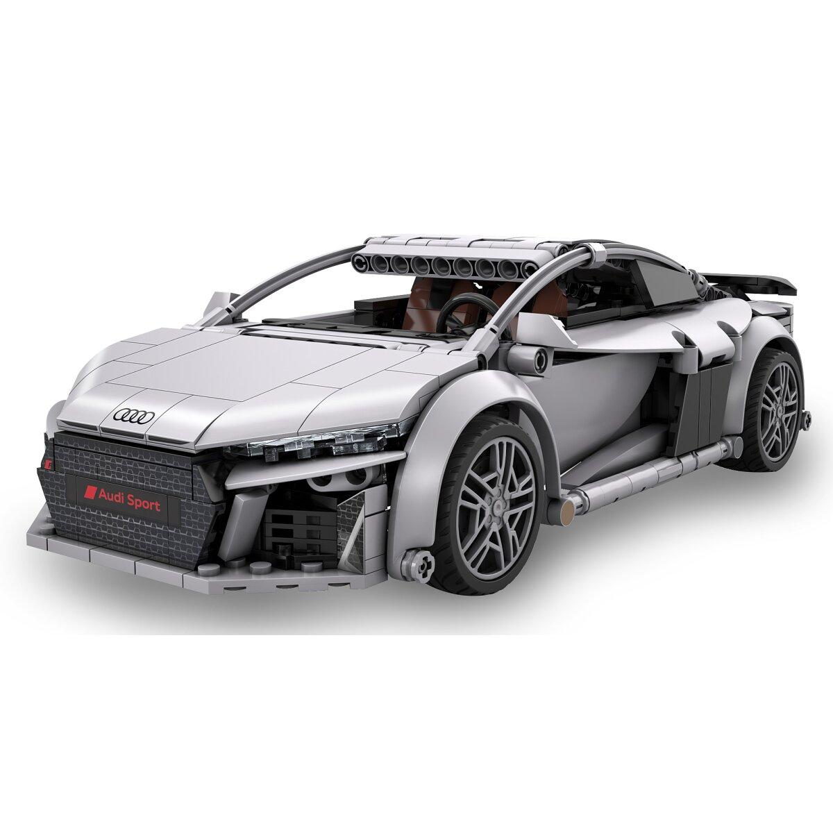 CaDA Audi R8 Coupé 1:14 gris 2,4GHz Bricks