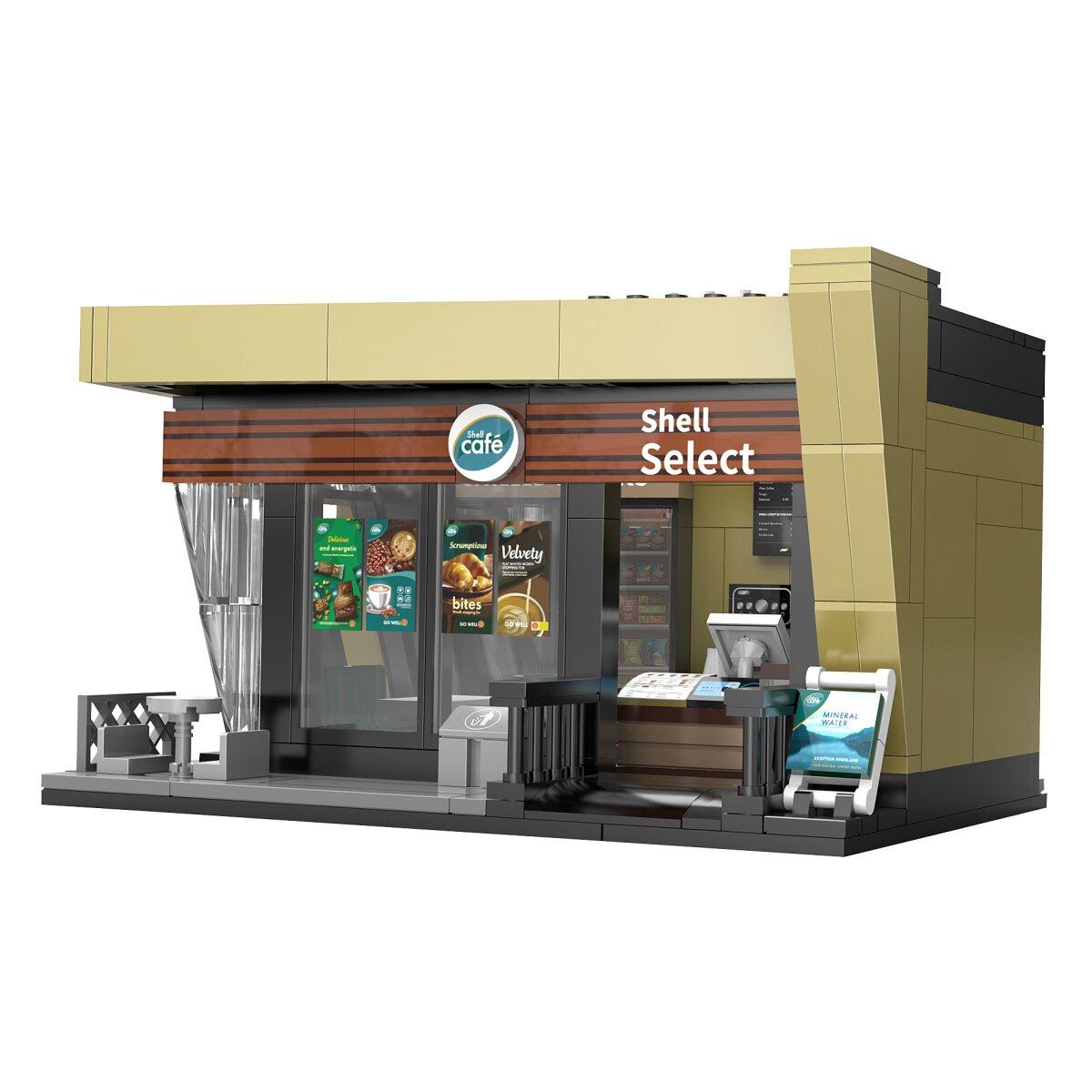 CaDA Shell Select Café 1:30 Bricks