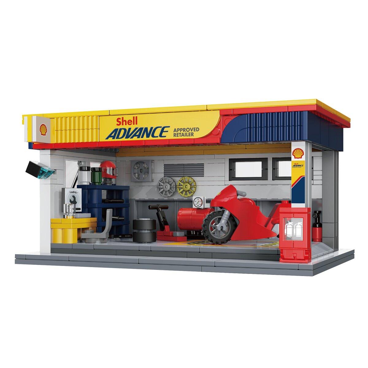 CaDA Shell Station service 1:30 Bricks