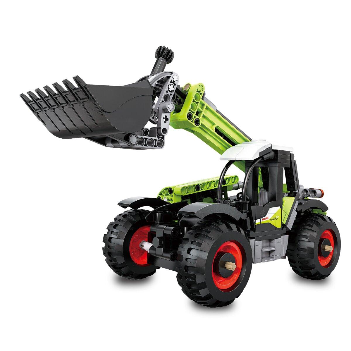 CaDA Chargeur télescopique Claas Scorpion 756 1:24 Bricks