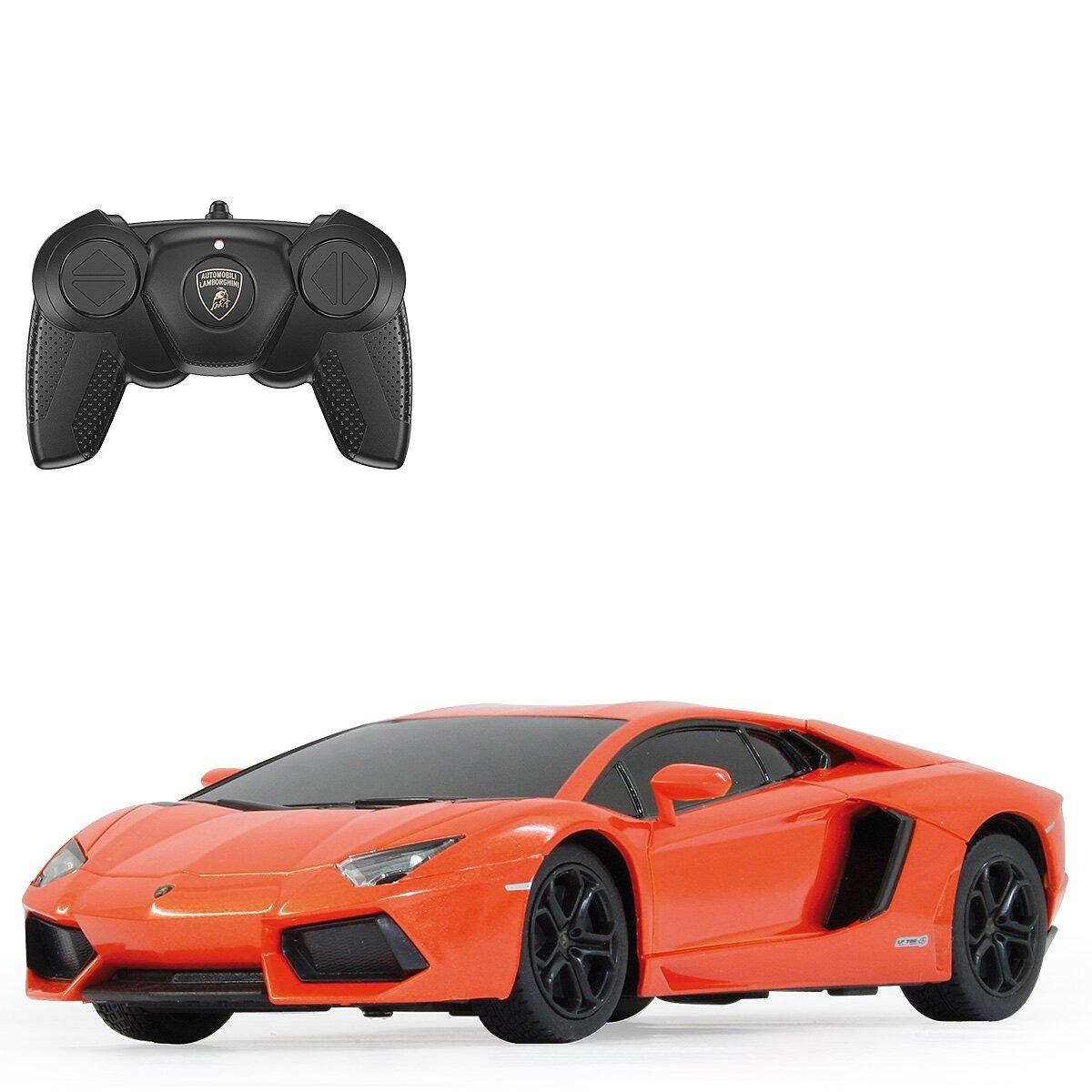 Voiture télécommandée Lamborghini Aventador 1:24 orange 2,4Ghz