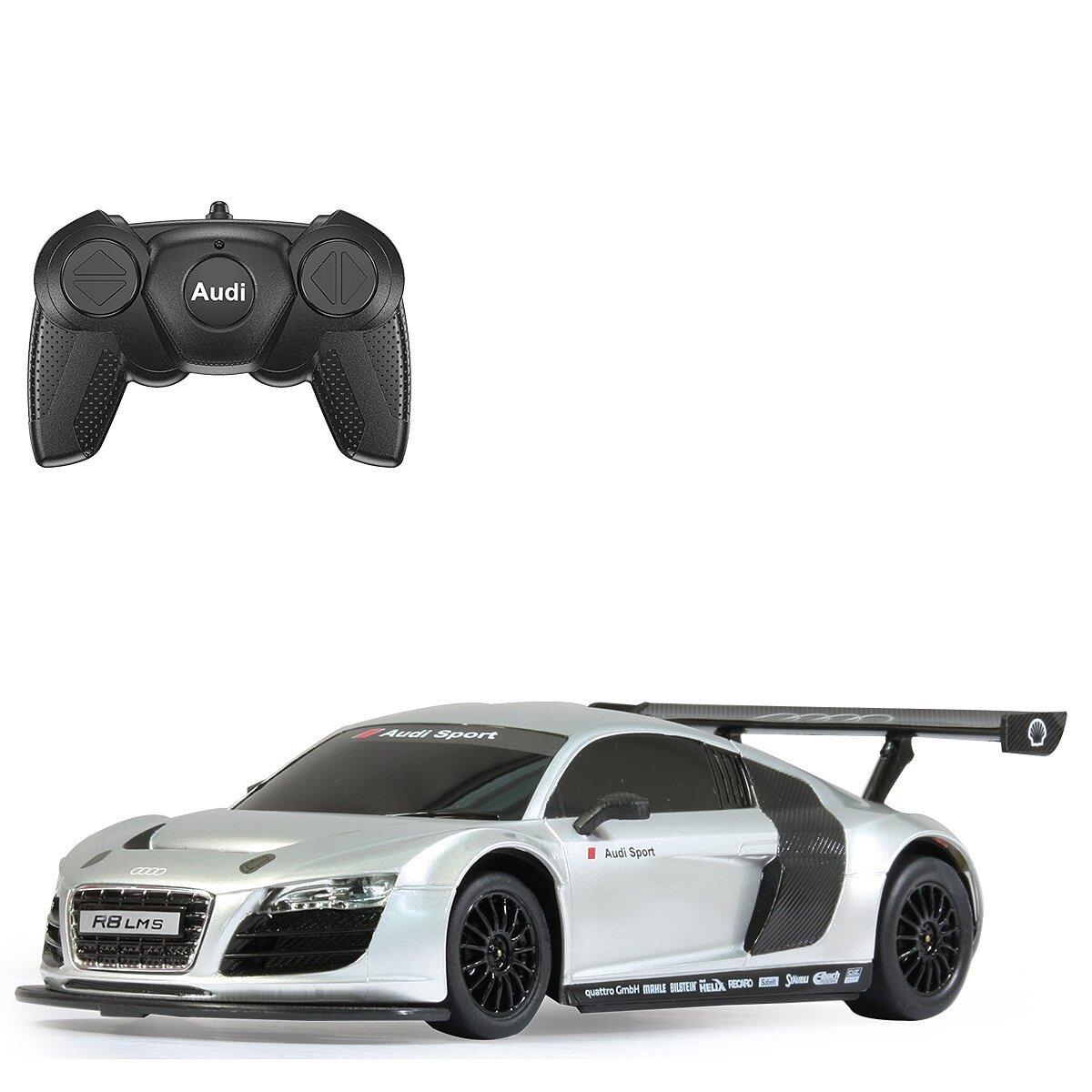 Voiture télécommandée Audi R8 LMS 1:24 argent 2,4Ghz