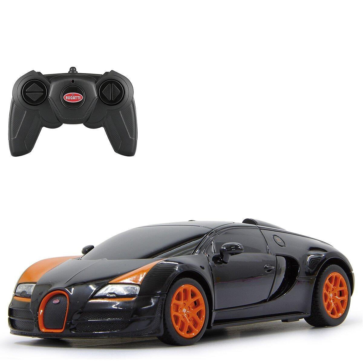 Voiture télécommandée Bugatti Grand Sport Vitesse 1:24 noir 2,4G