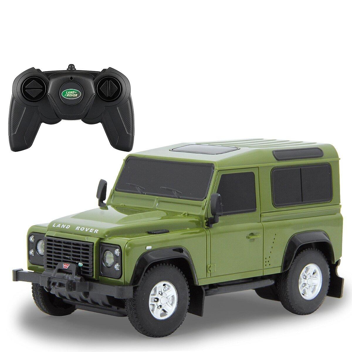 Voiture télécommandée Land Rover Defender 1:24 vert 2,4GHz