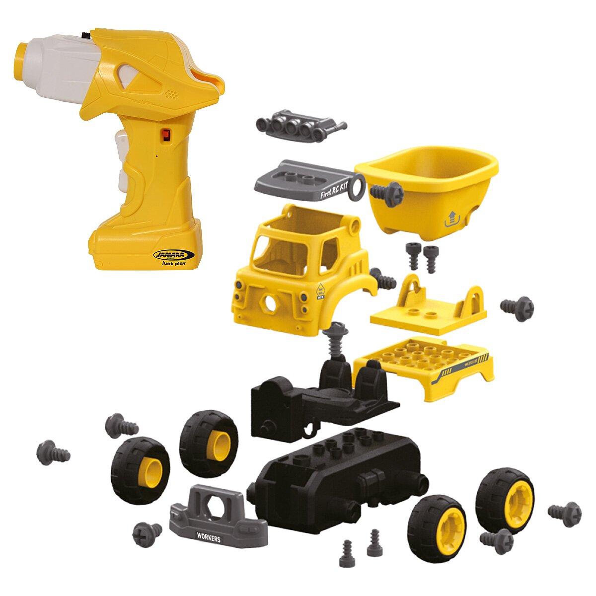 Camion à benne First RC Kit 27 pièces avec visseuse