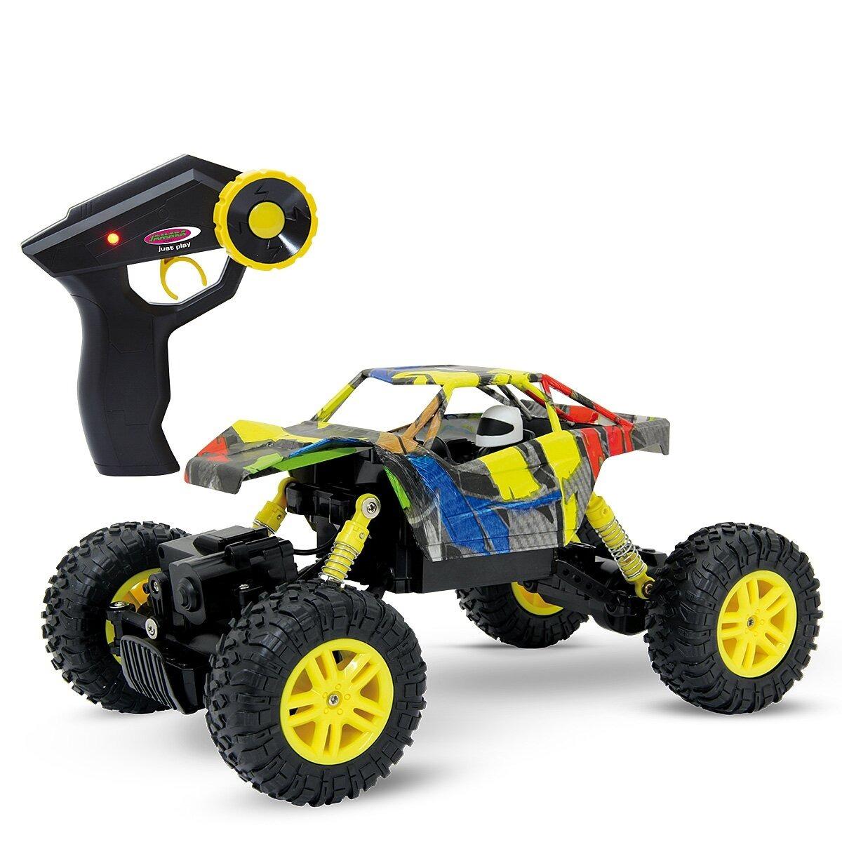 Hillriser Crawler 4WD 1:18 jaune 2,4GHz