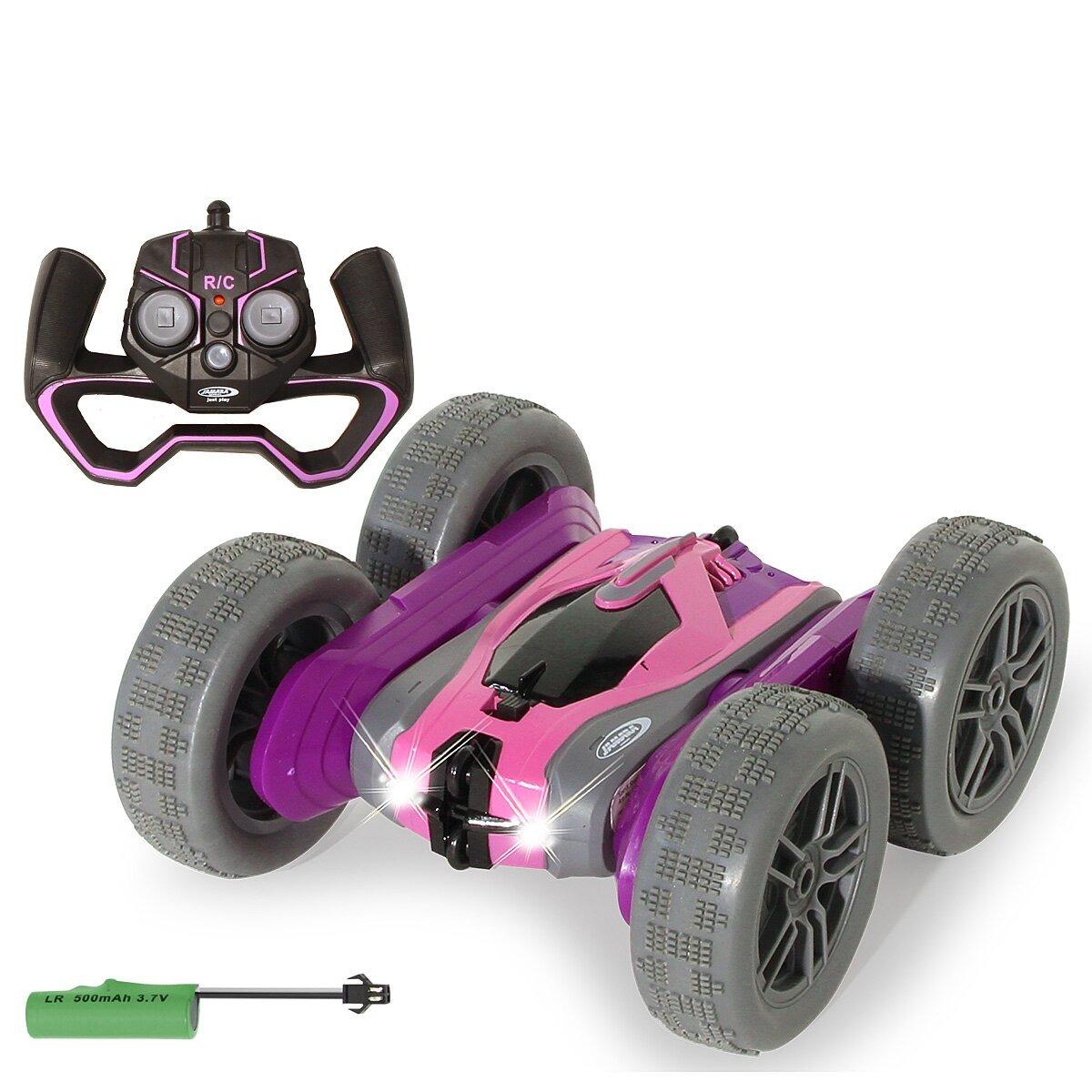 SpinX Stuntcar lilas-rose 2,4GHz