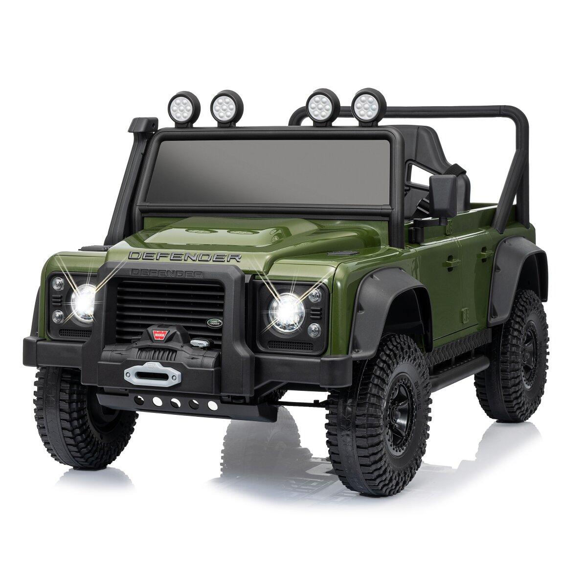 Ride-on Land Rover Defender 110 SVX vert 2,4GHz Li-Power 12.6