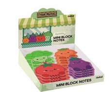 Bloc-notes légumes - assortiment