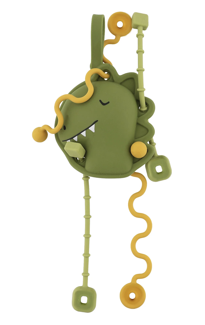 Jouet sensoriel a tirer - Dino - Trixie baby
