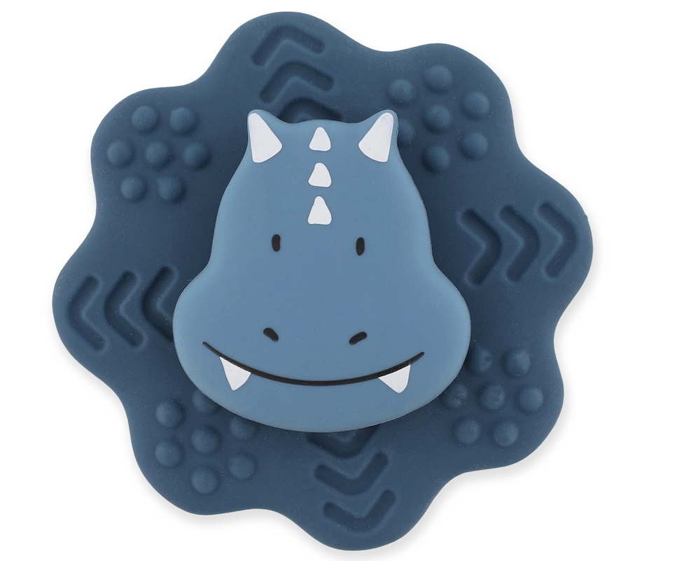 Jouet spinner a ventouse - dinosaure