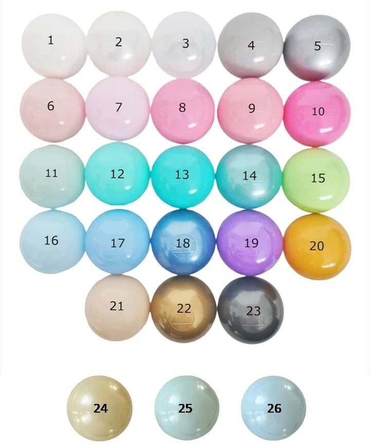 Ensemble 3 modules en mousse et piscine à balles 90 x 30 cm avec 200 balles — Gris