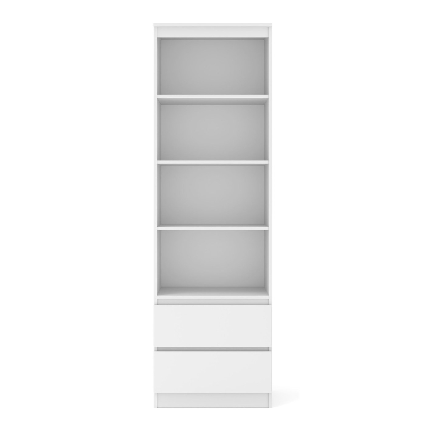 Bibliothèque Maja 60 cm - blanc mat
