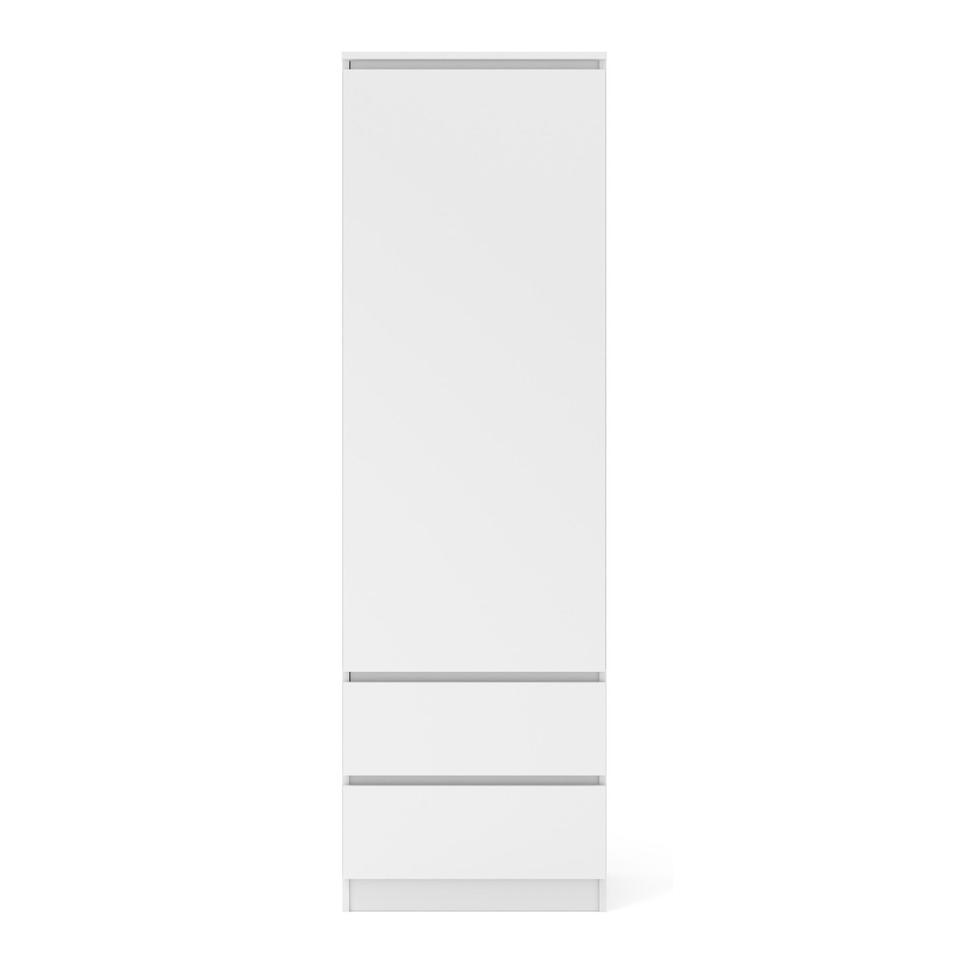 Bibliothèque Maja 60 cm - blanc mat