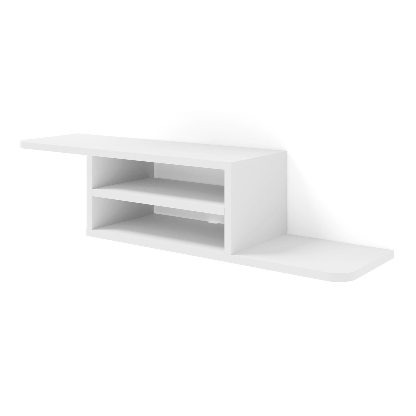 Étagère murale Dedal 90 cm - blanc mat