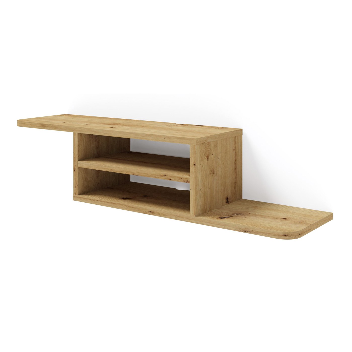 Étagère murale Dedal 90 cm - chêne artisan
